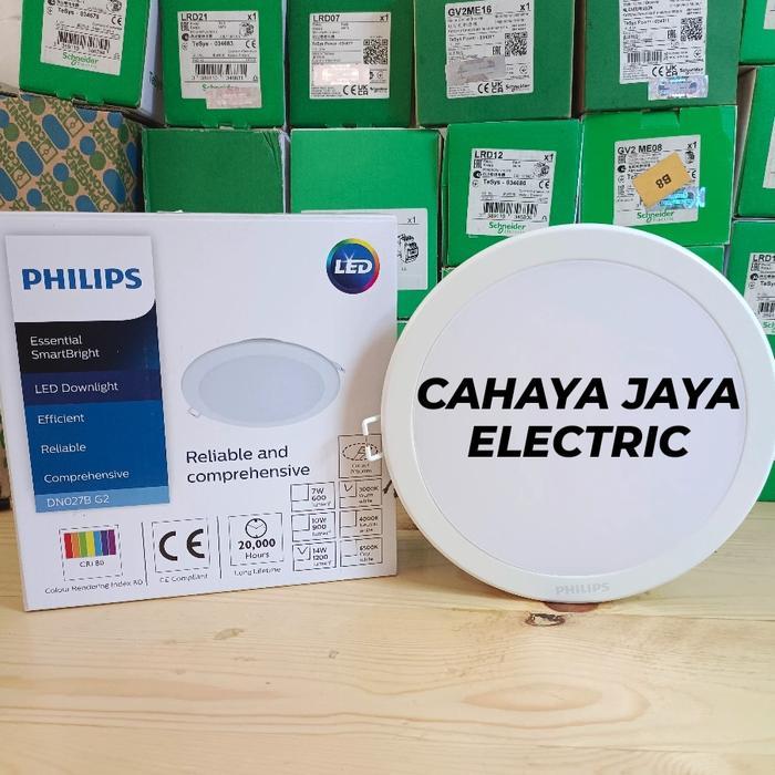 PHILIPS LED DOWNLIGHT DN027B G2 14W 14WATT WARM WHITE 3000K KUNING ORI