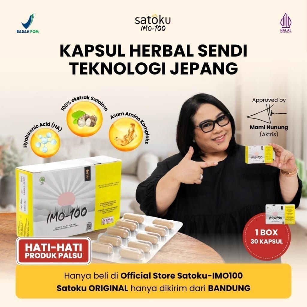 satoku imo 100 original BPOM isi 30 capsul