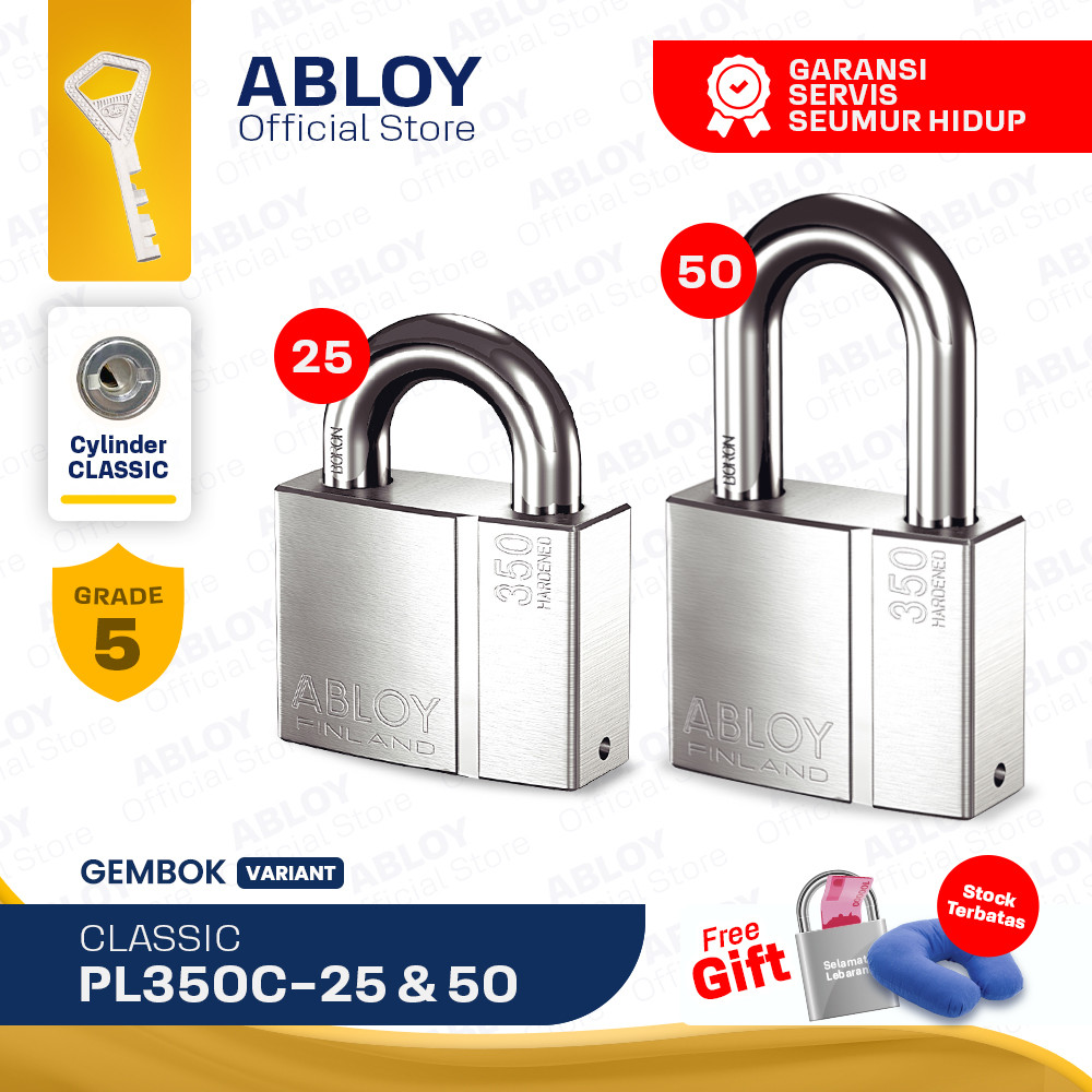 ABLOY Gembok Padlock Classic PL350C