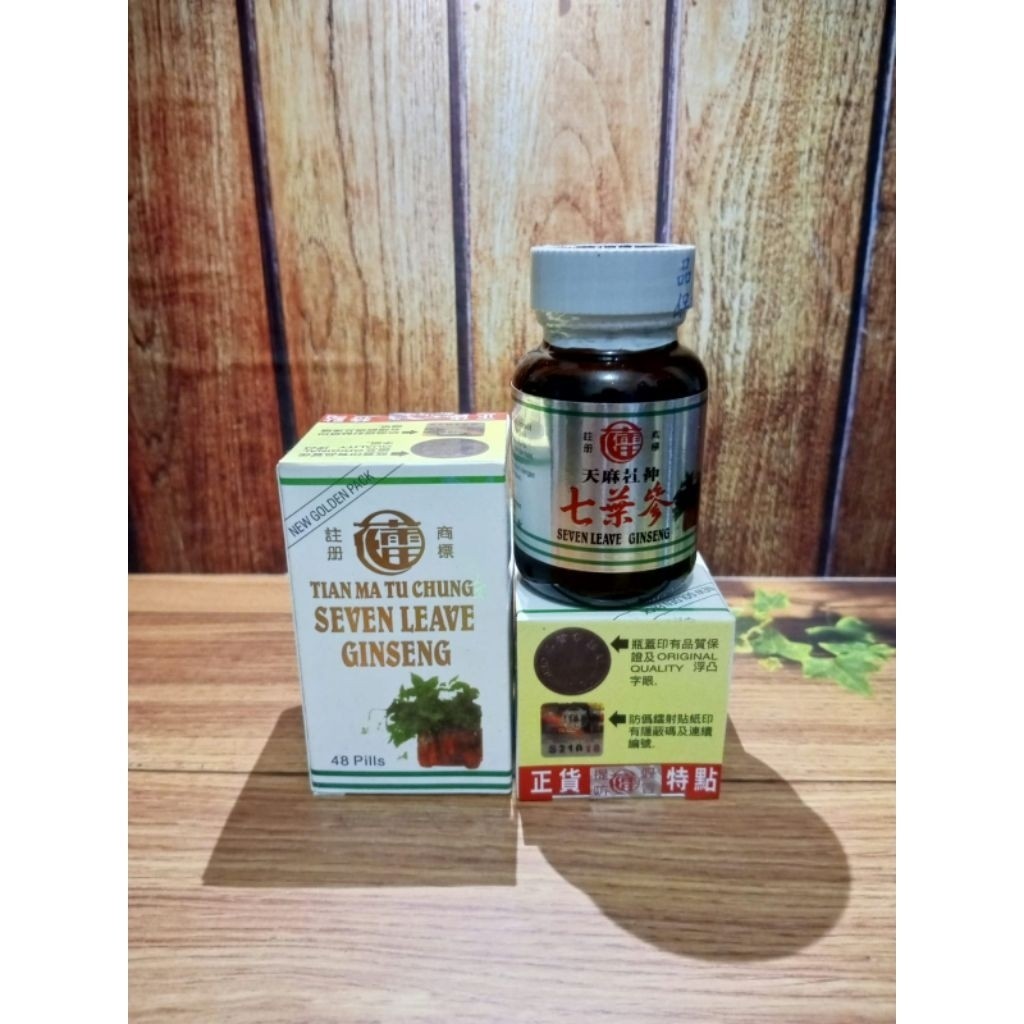 [ASLI PROMO] SEVEN LEAVE GINSENG [ APOTEK WARAS ] OBAT CINA AMPUH Seven Leave Ginseng