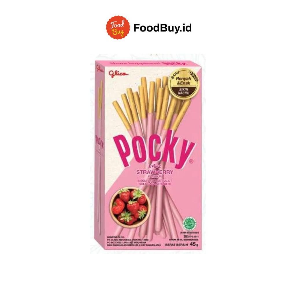 Glico Pocky Strawberry 45 gr