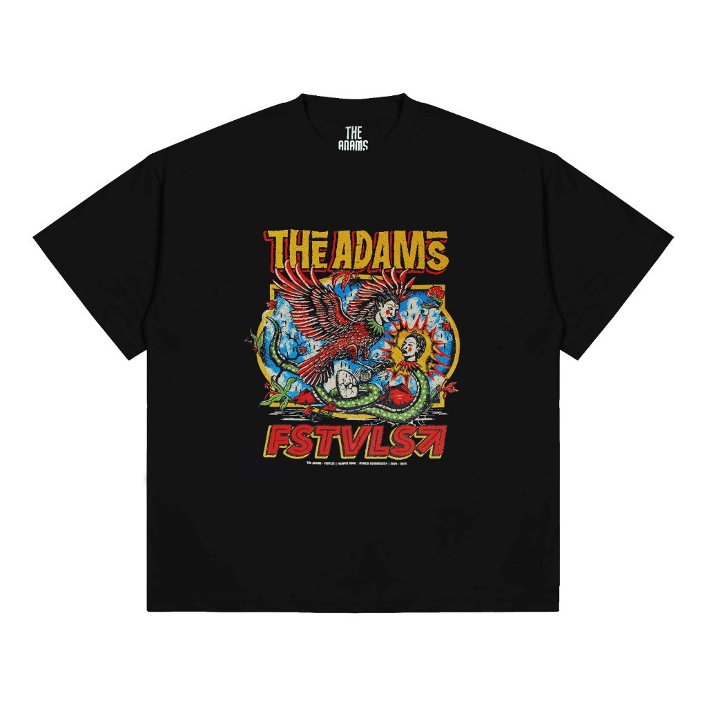 Original T Shirt The Adams X Fstvlst - Vol 2 Release By Band