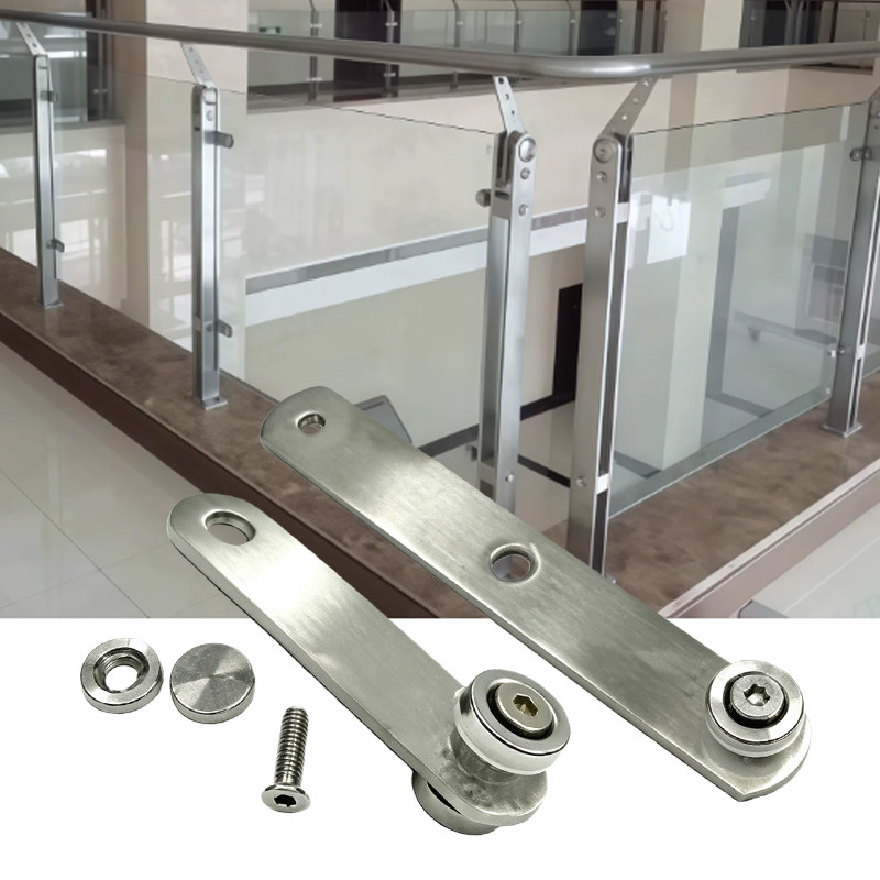 Penjepit Kaca/Kaca Railing Penjepit/Penjepit Kaca Strip Stainless