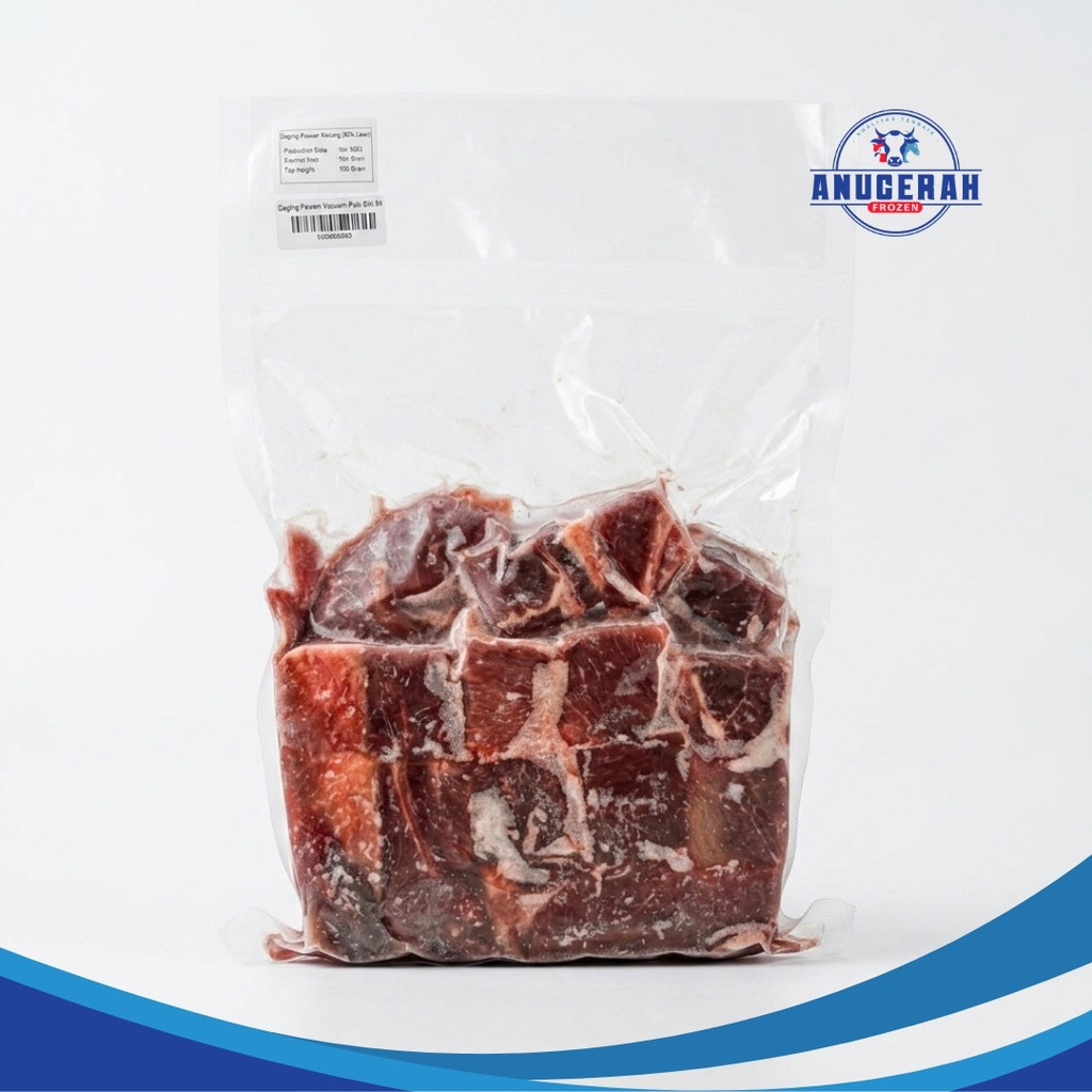 Daging Rawon Vacuum Pack 500 Gr -  Daging Potong Rawon Frozen