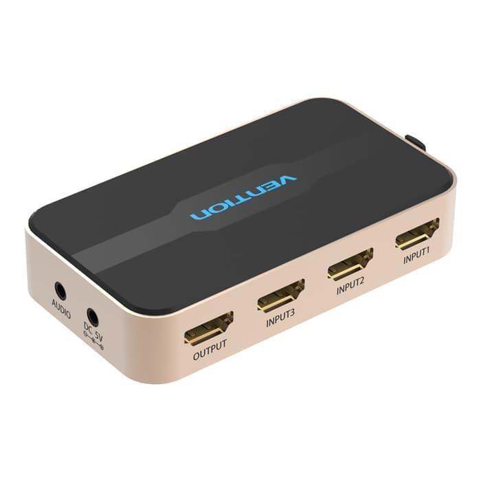 S20 HDMI Switcher 3 input 1 Output Aux Optical