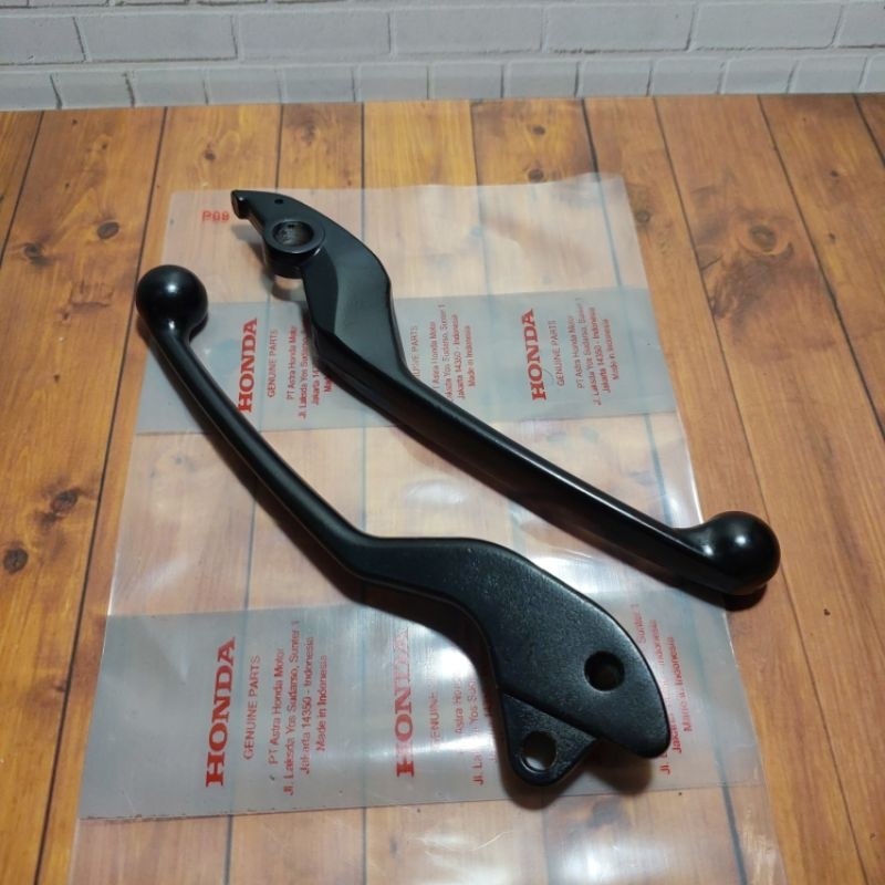 handle rem hitam satu set motor honda scoopy donat ring 12 beat deluxe beat street beat new kanan ki