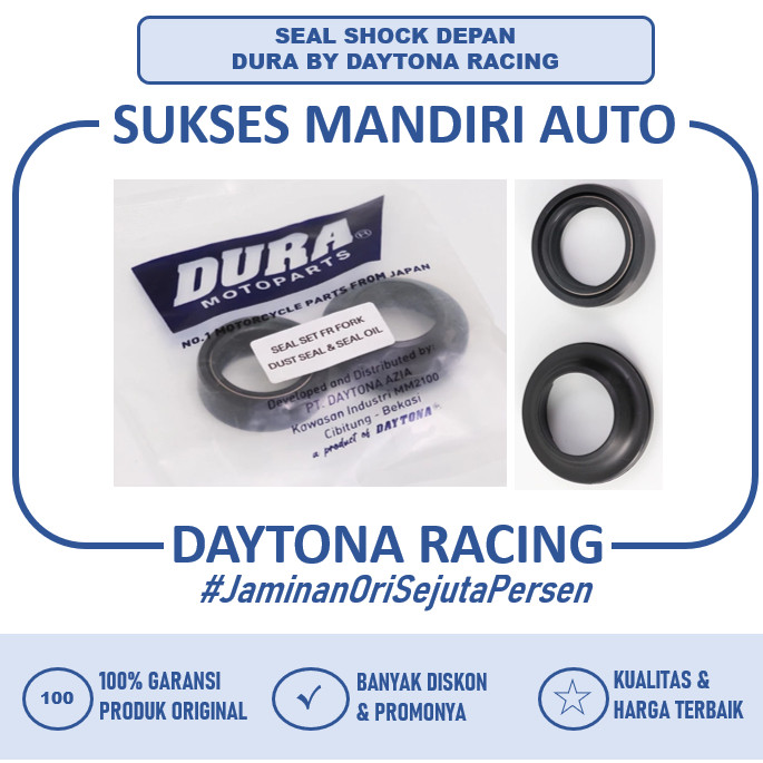 CENTRA.SHOP Seal Shock Depan Daytona Beat, Scoopy, Vario, Genio, Revo, Supra 5317