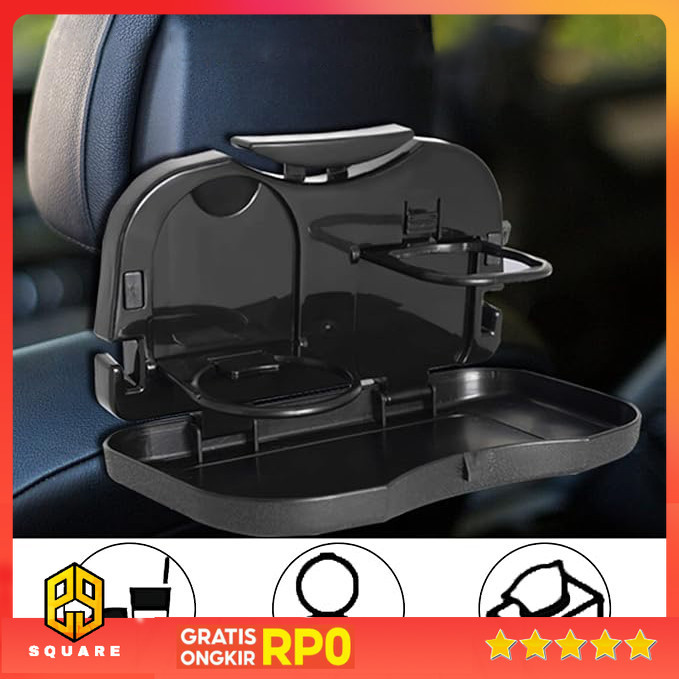 Meja Lipat Mobil Foldable Back Seat Table Multifunction - JH-924 Original 99 Square