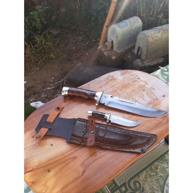 Jawara212 PISAU baja MODEL bushcraft RAMBO DR
