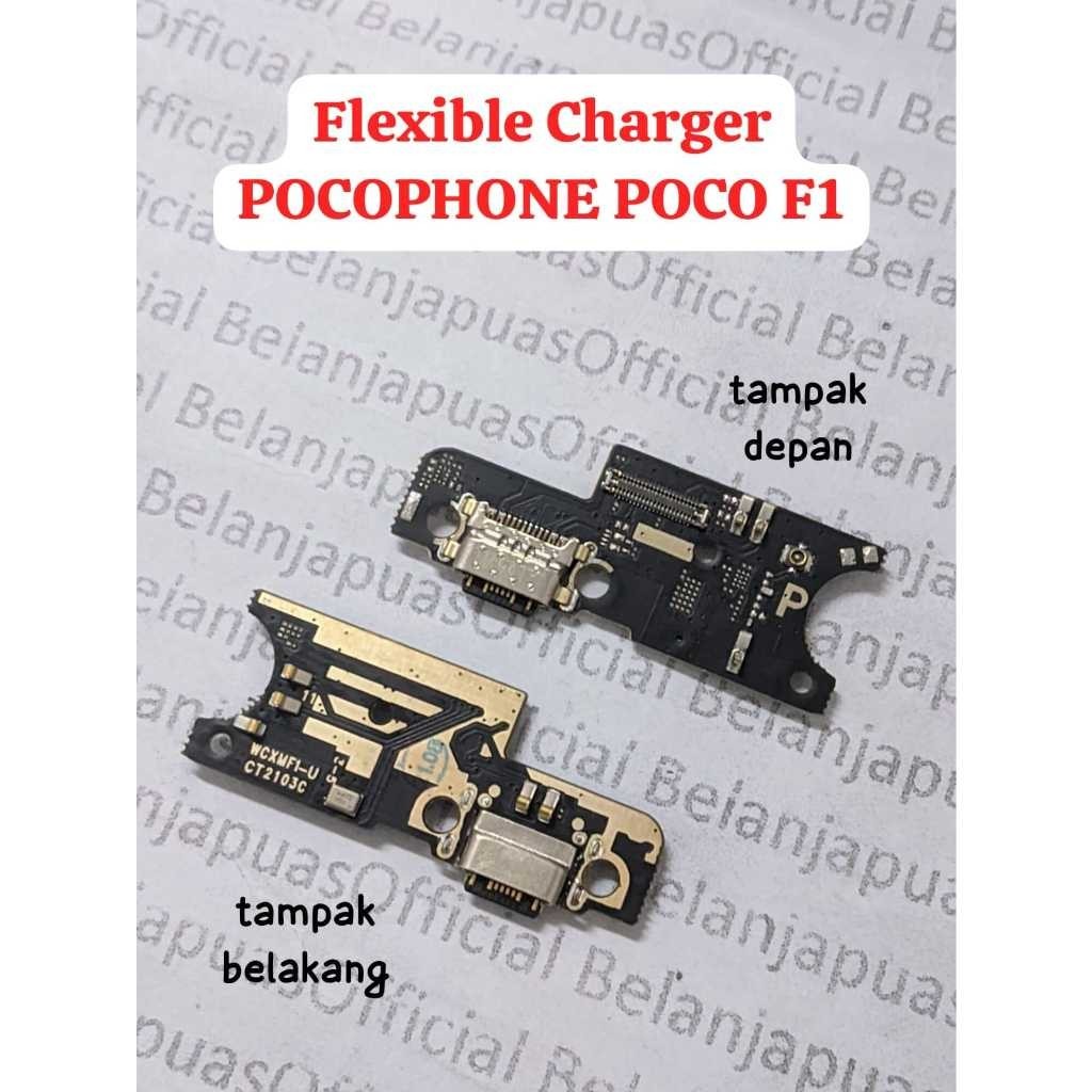 Fleksibel Flexible Konektor PCB Papan Cas Charger Xiaomi POCOPHONE F1 POCO F1