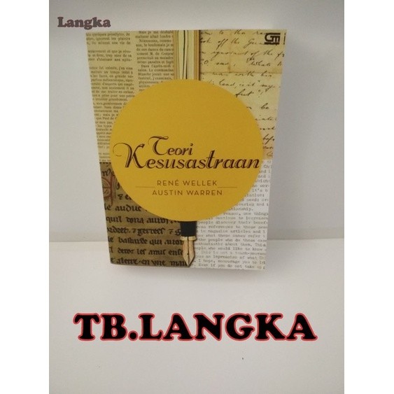 TEORI KESUSASTRAAN - RENE WELLEK