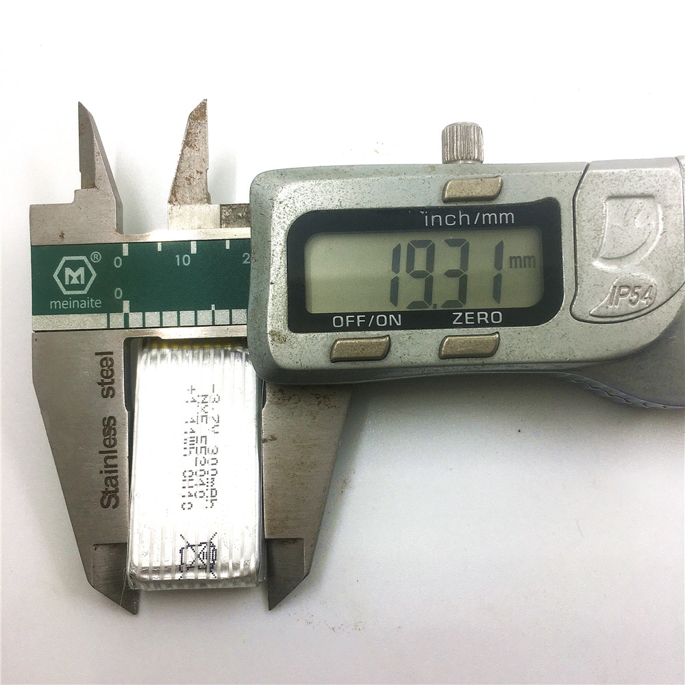 2PCS/Lot 3.7V 300mAh Lipo Battery For WLtoys V911S / XK K100 RC Helicopter  Spare Parts Accessories 