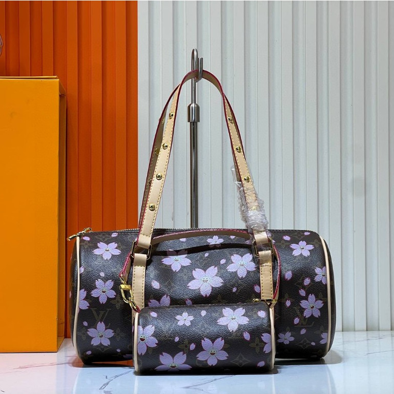 New 1V M40711 M13097 Takashi Murakami Collaboration Sakura Women's Shoulder Bag, Messenger Bag