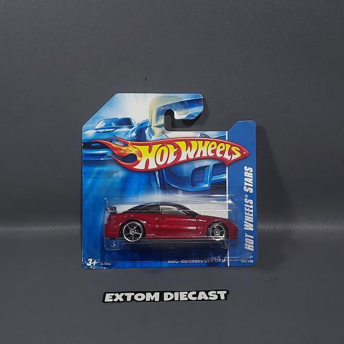 Hotwheels Mercedes Benz CLK DTM Short Card BEST