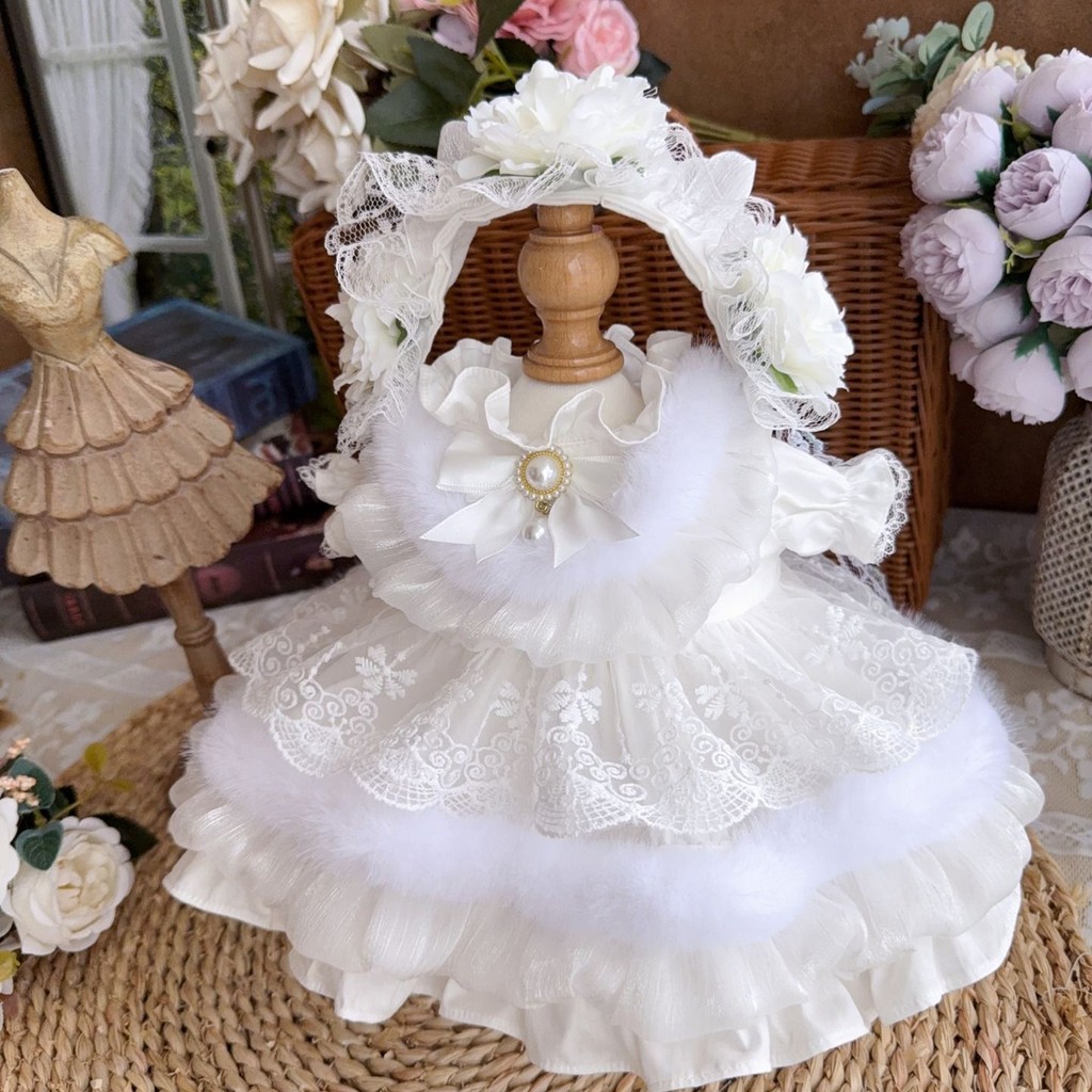 20cm 15cm 10cm cotton doll clothes, 50cm reborn doll wedding dress and doll hair accessories free sh