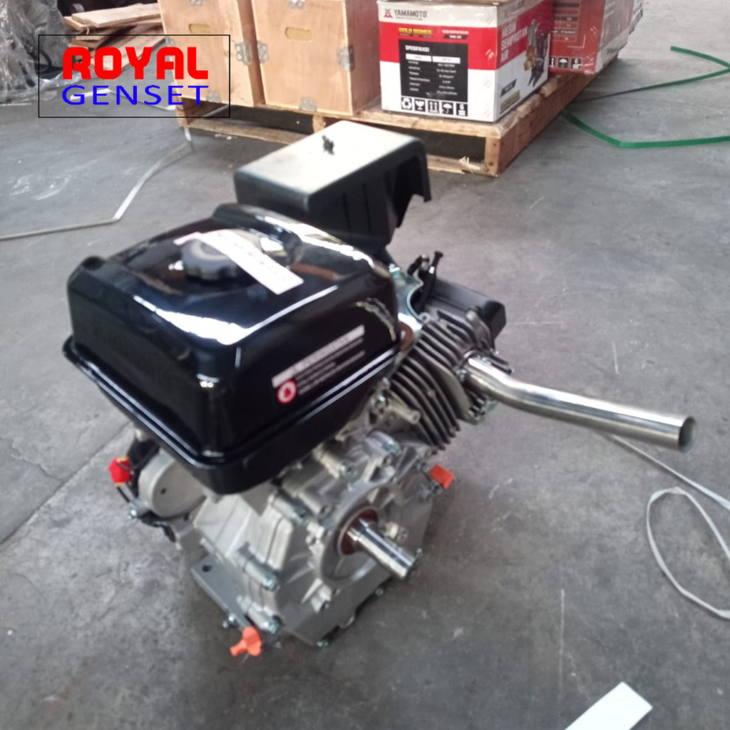 Mesin Penggerak Gx480 Marine Bensin Serbaguna Gasoline Engine Yamamoto Black Ym480 Marine