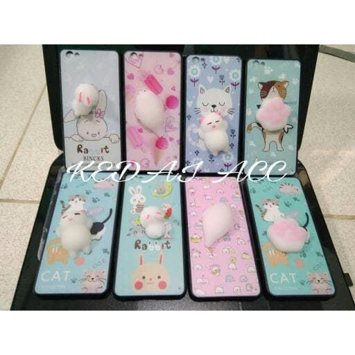 CASE 3D SQUISHY CATS OPPO F3 PLUS HARD CASE CASING KARAKTER F3PLUS F3+