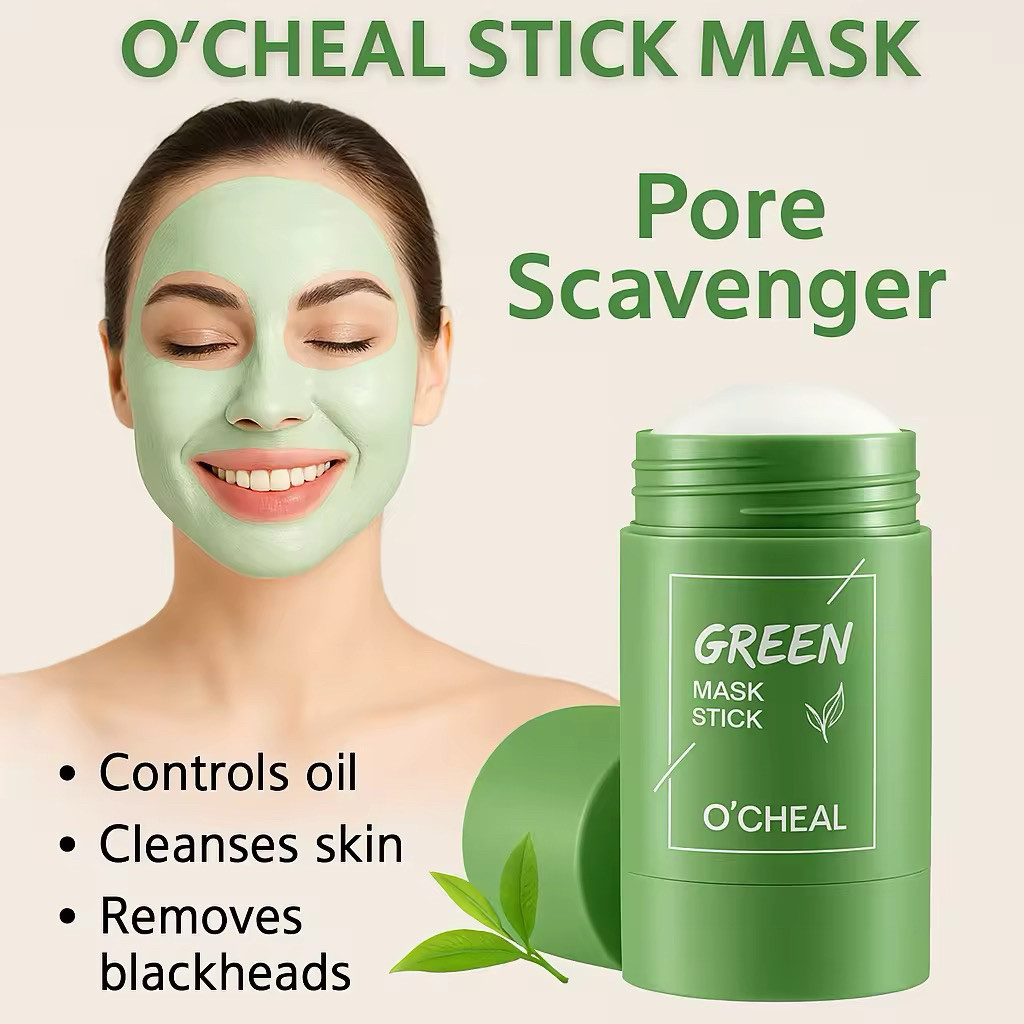 BELA STORE ORI TERMURAH BERKUALITAS green Mask stick Cleansing Clay Mask acne blackhead remove komed