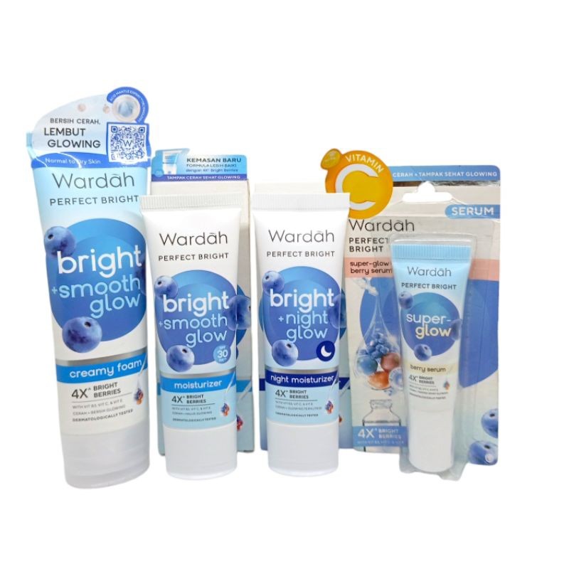 Paket Wardah Perfect Bright Oil Control Lengkap/Paket Wardah Perfect Bright Smooth Glow/ Skincare Re