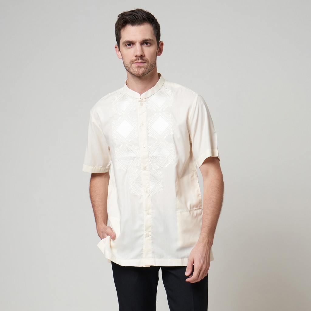 Preview Baju Koko Itang Yunasz Baris