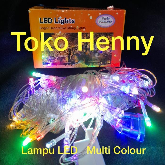 LAMPU LED ...... Panjang sekitar 10 m - Multi colour
