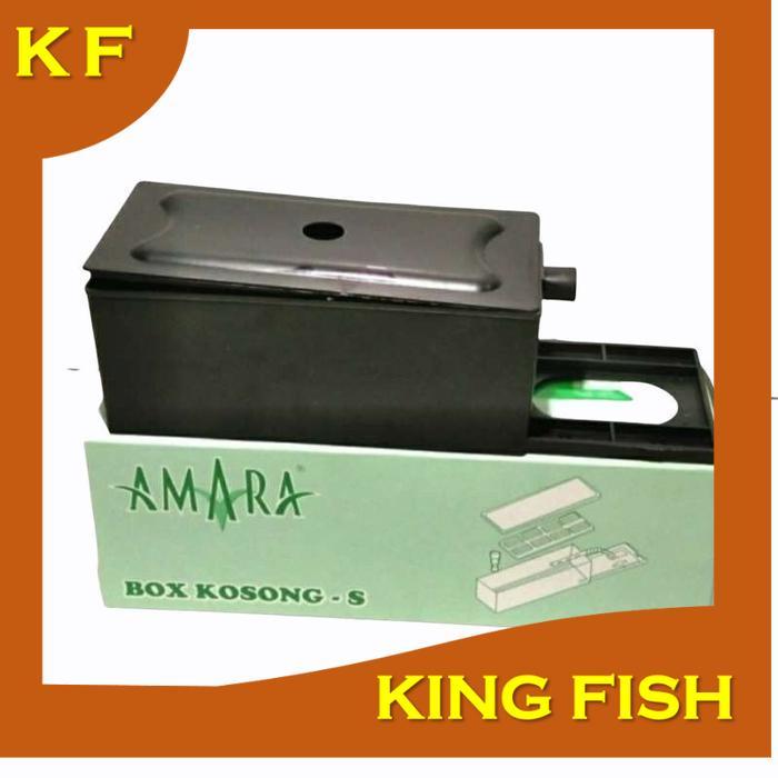 AMARA BOX KOSONG SIZE Medium Small BOX FILTER ATAS AKUARIUM BOX MEDIUM BOX KECIL