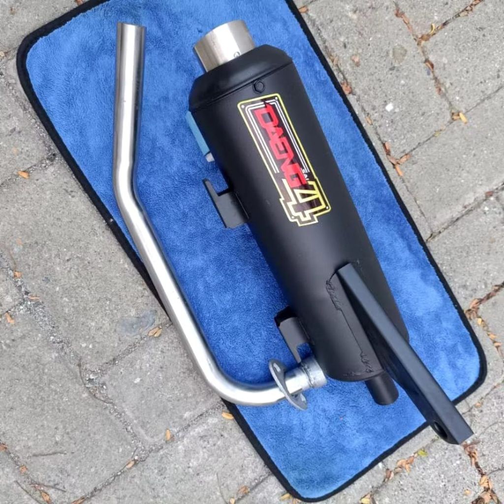 Daeng Sai4 Canister Stainless pipe for Mio m3 - Mio sporty - mio Soul i115/125