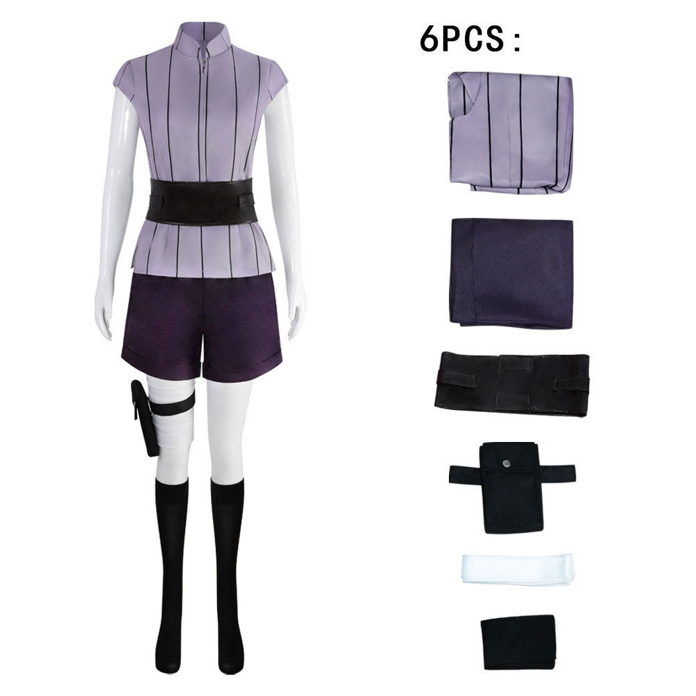 Halloween Anime Ninja cos Hyuga hinata cosplay Role Play Costume