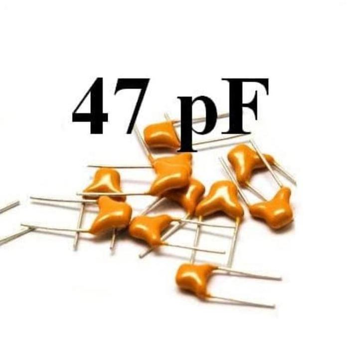 (BACA DESKRIPSI) Kapasitor 47pF 47 pF 50V 470 Multilayer Monolithic Ceramic Capasitor