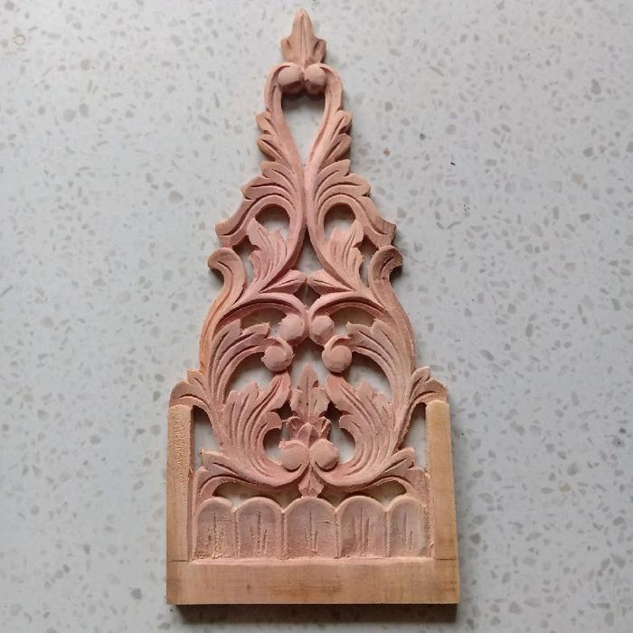 ornamen ukir tempel ornamen kayu Soko tiang rumah ng4