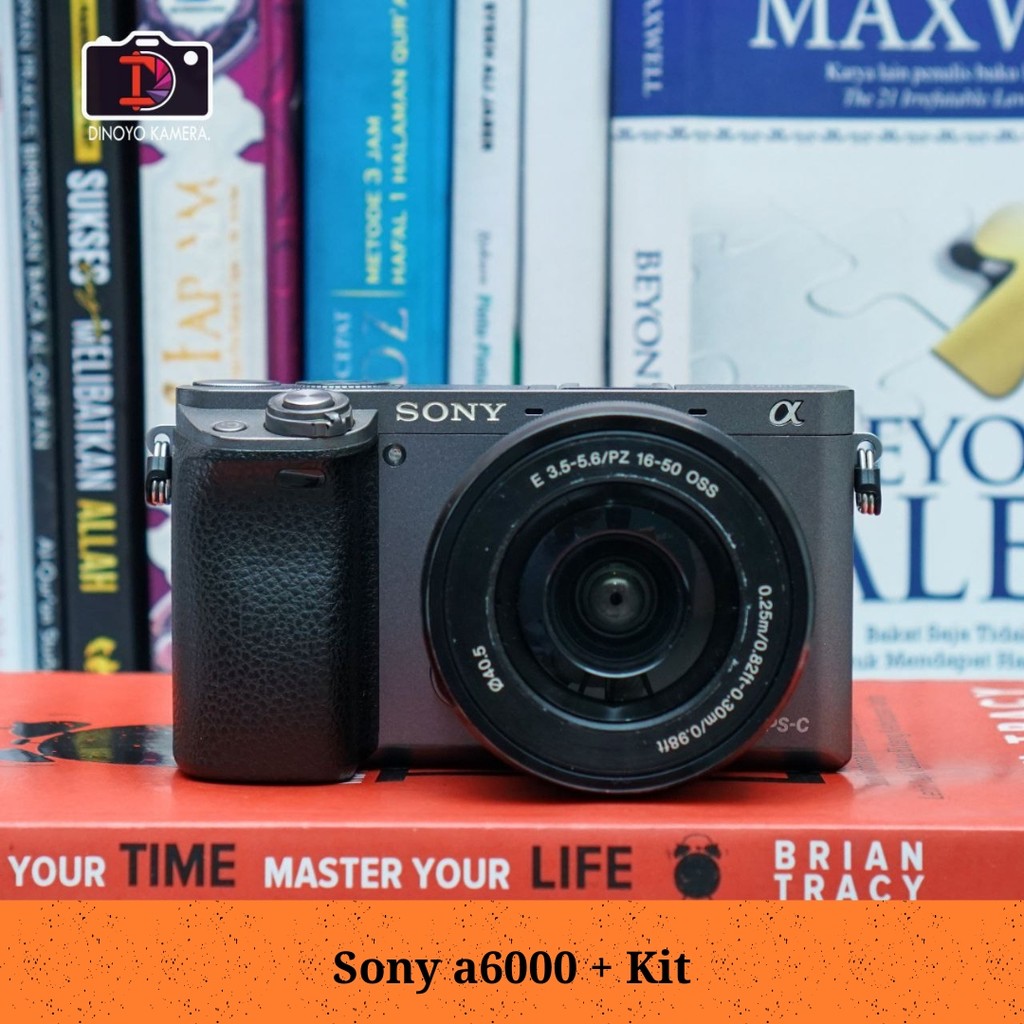 Sony a6000 + kit 16 50mm (grey) Kondisi Baik