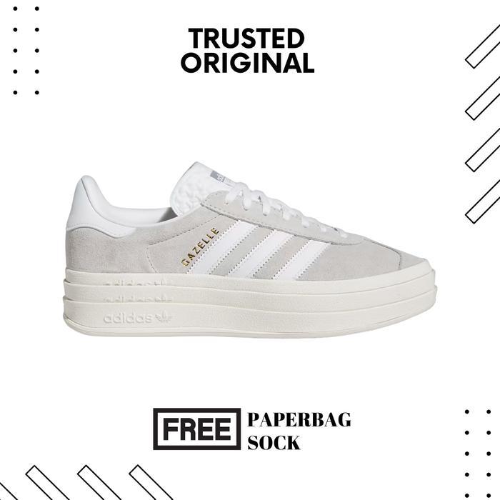 Adidas Gazelle Bold Grey White Original