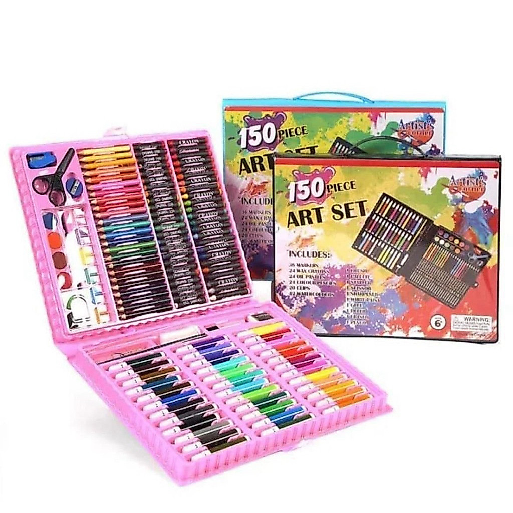 Set Krayon Anak 150PCS - Portable & Lengkap untuk Kreativitas