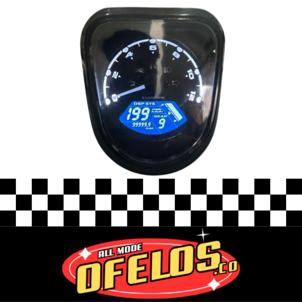 SPEEDOMETER DIGITAL VESPA PX EXCLUSIVE SPARTAN STRADA PS