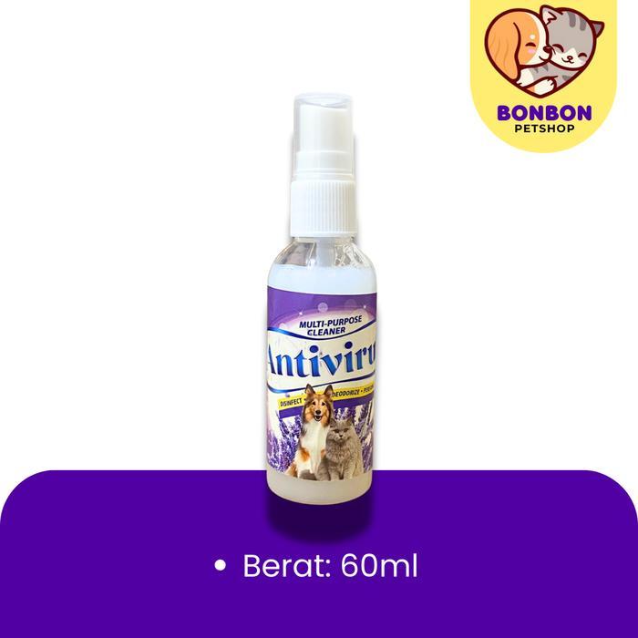 Antivirus Desinfektan Semprotan Kandang Kandang Kucing Anjing Semprotan Kandang Anabul - Antivirus S