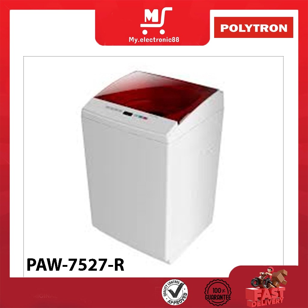 MESIN CUCI POLYTRON 1 TUB PAW-7527-R