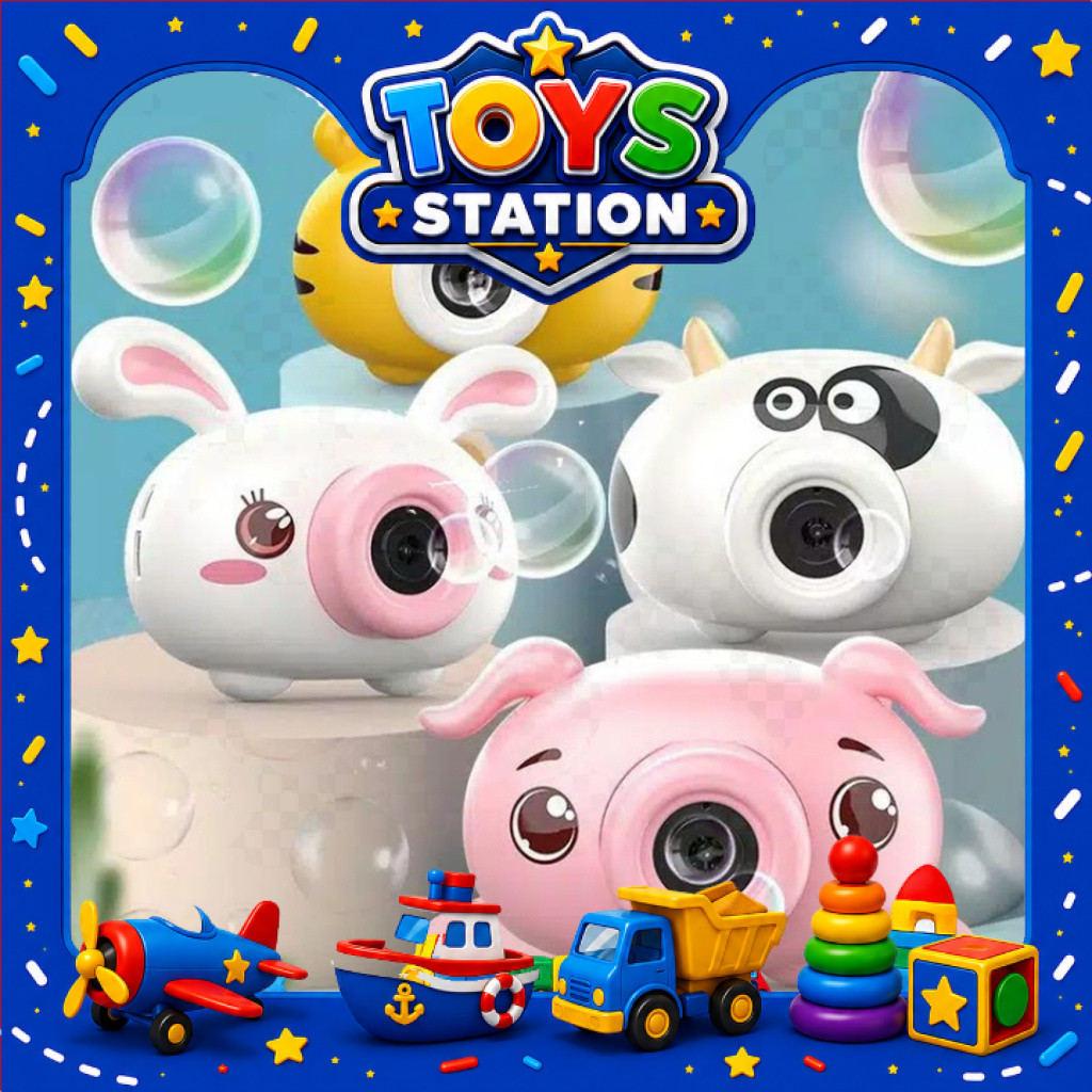 [TOYSSTATION] [TS1154] BUBBLE CAMERA elektrik/ bubble blow kamera otomatis /kamera bubble plus refil