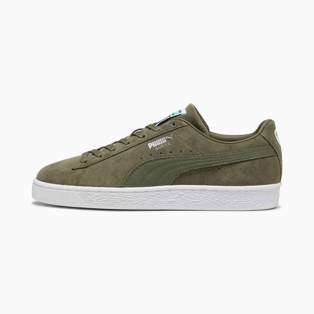 Puma Suede Classic Loden Green-PUMA White 39978132 / 253
