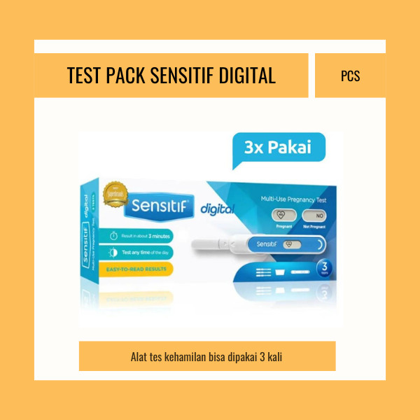 TEST PACK SENSITIF DIGITAL - TESTPACK ALAT TES KEHAMILAN DIGITAL