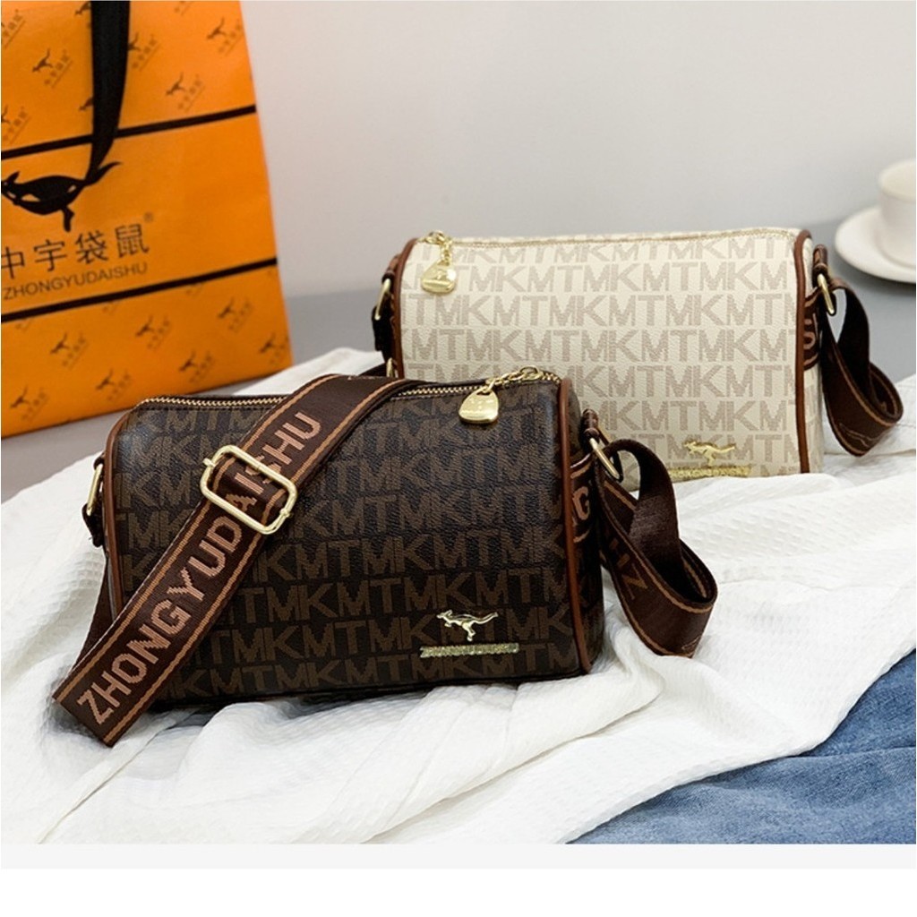 BM88 Tas Fashion Impor Cewe #6611 BARREL Tampil Trendy Handbag