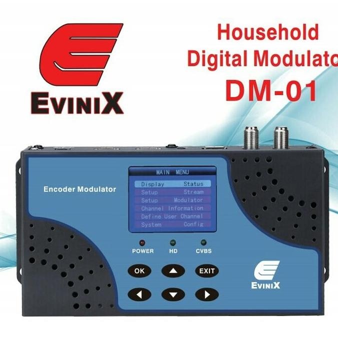 TERBARU - encoder modulator digital evinix DM-01