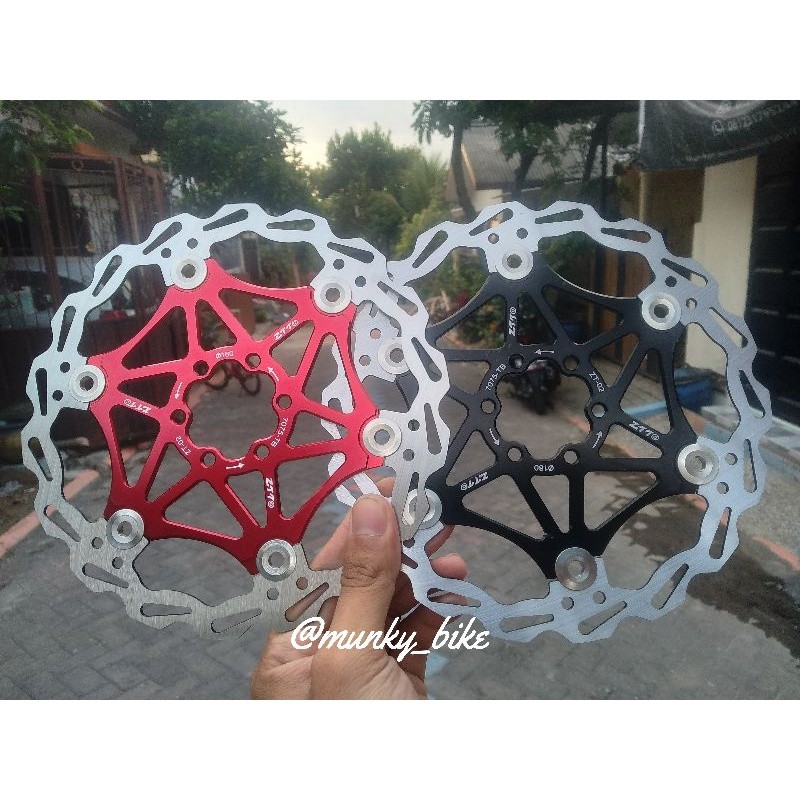 Foto Rotor floating disk brake 7 inch 180mm ZTTO include baut sixbolt