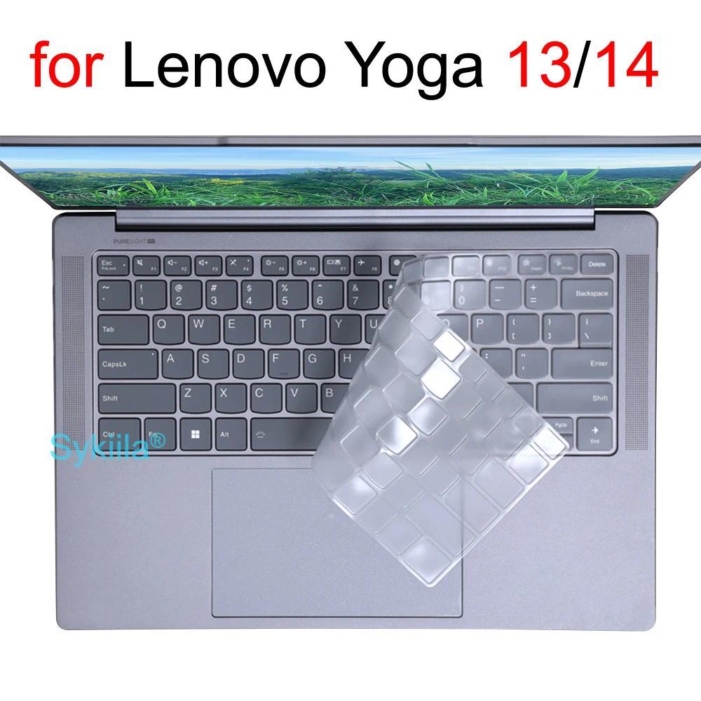 Keyboard Cover for Lenovo Yoga Pro 7 Slim 7i 7x 7a Book 9i Gen 11 10 9 8 6 14ILL11 14IPH11 Silicone 
