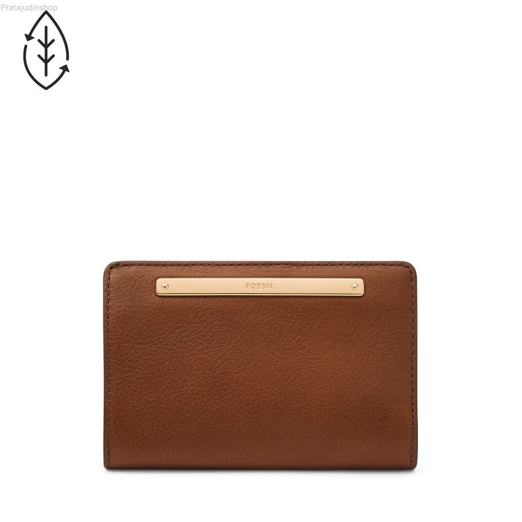 Fossil Liza Multifunction Brown Leather Dompet Wanita - SL7986G-200