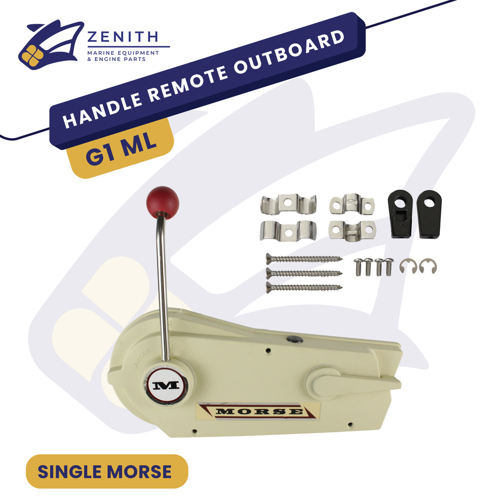 HANDLE REMOTE GAGANG 1 OUTBOARD ML SINGLE MORSE