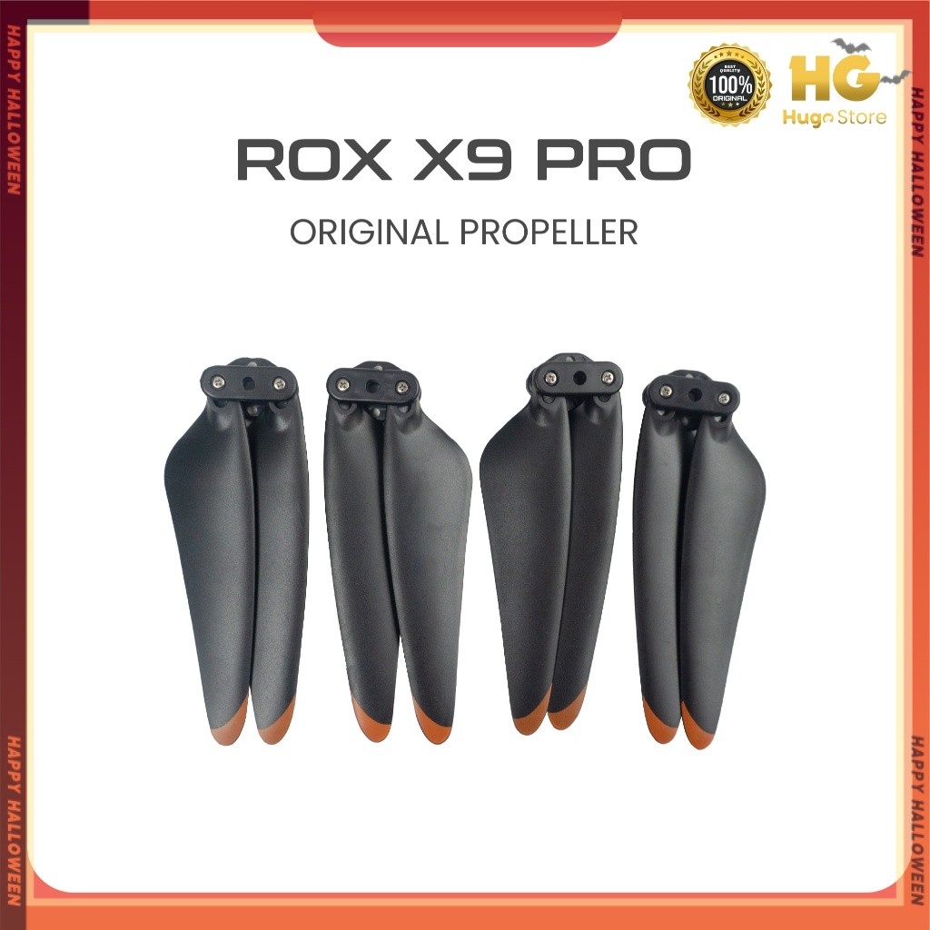 Propeller Original ROX X9 PRO Set, Baling‑baling Pengganti Asli Cocok Drone ROX X9 PRO & X9 SC, Suku