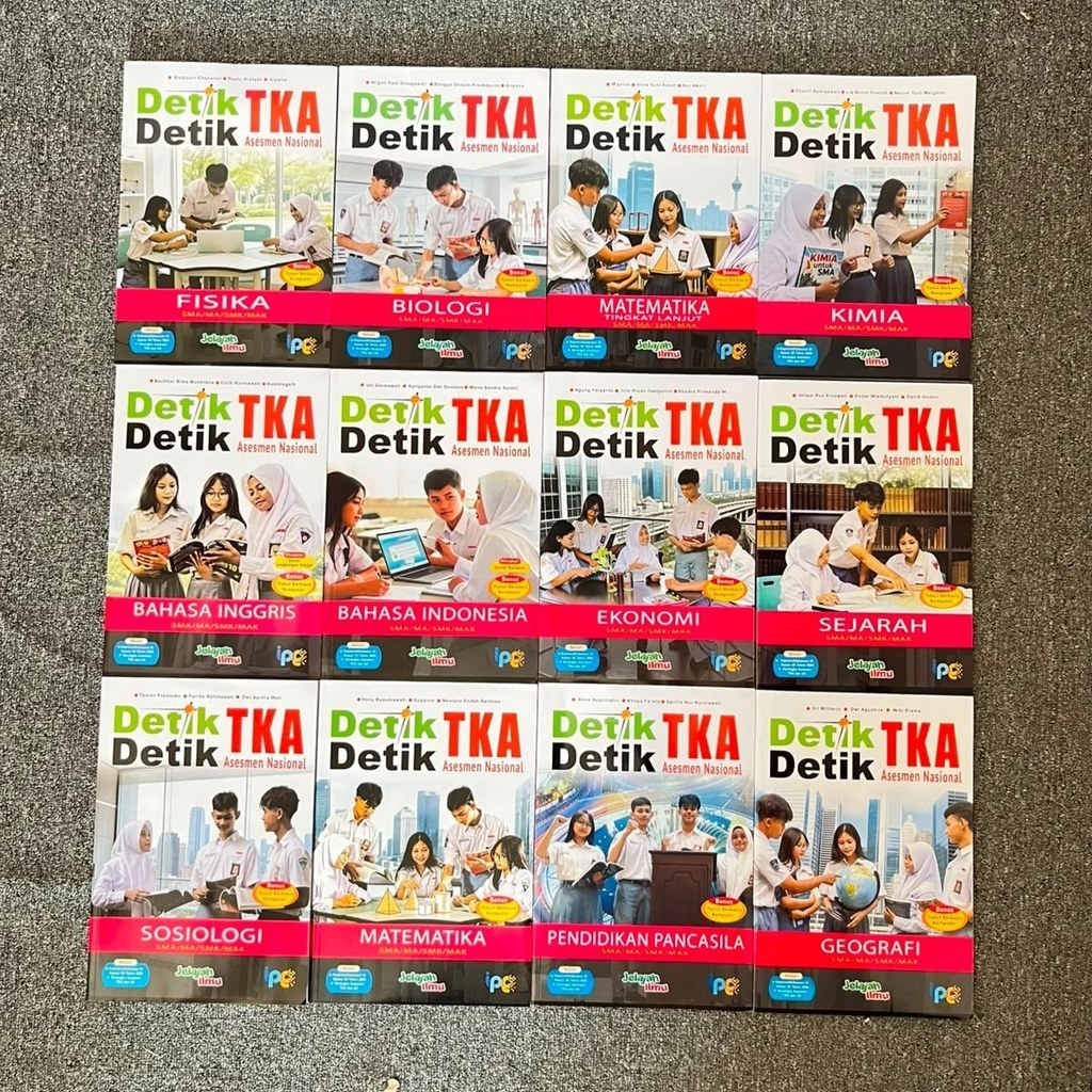 BUKU DETIK DETIK TKA SD/SMP/ SMA 2026/2027 INTAN PARIWARA