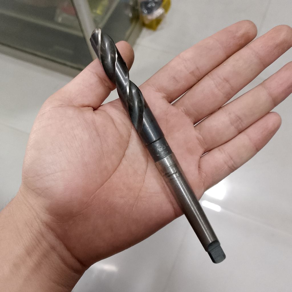 CVGiri Mata Bor Besi Nachi 12.7 mm Taper Shank Drill HSS Nachi 12.7mm Bekas mulus