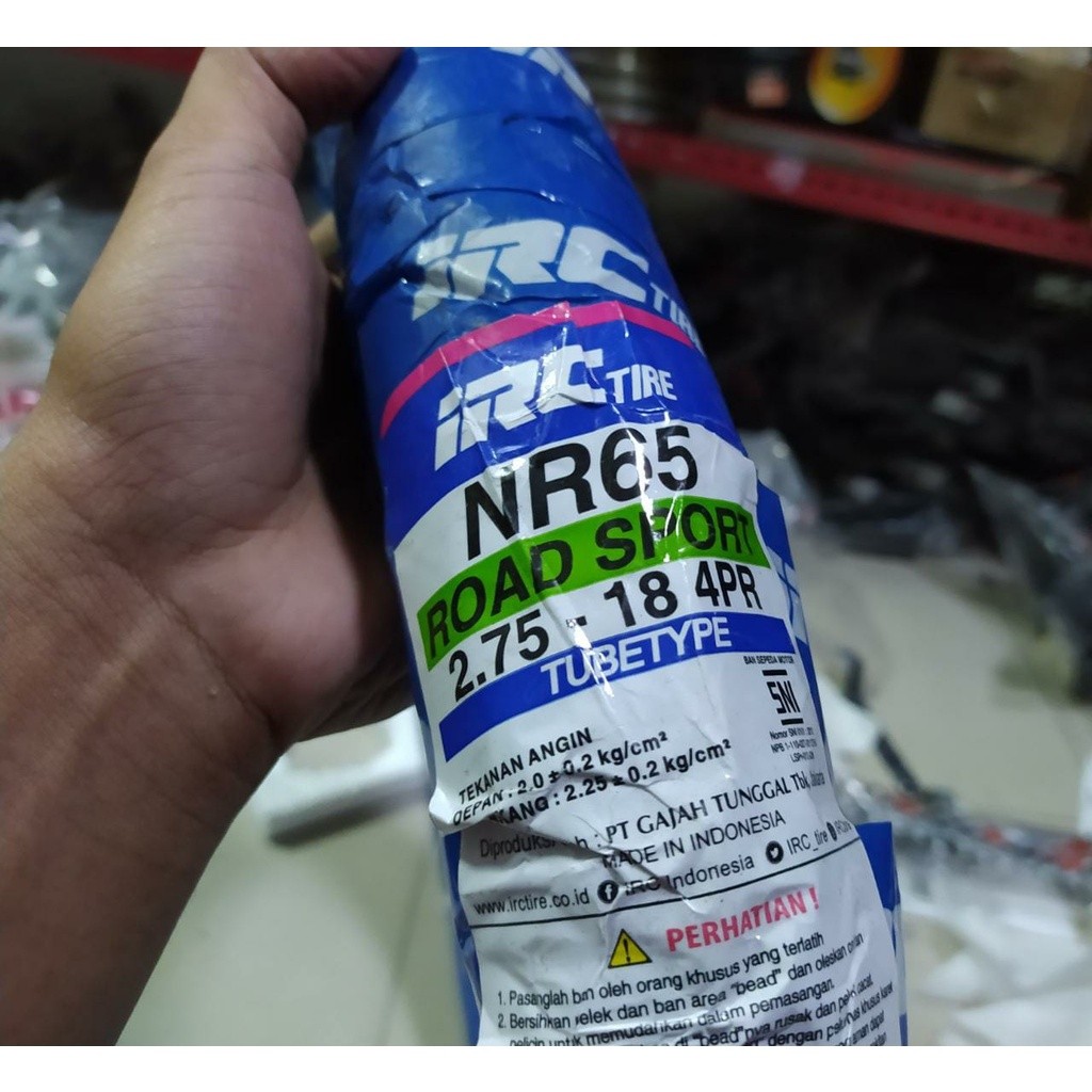 Ban Luar 275 18 IRC NR 65 Ban Luar 275 18 NR 65