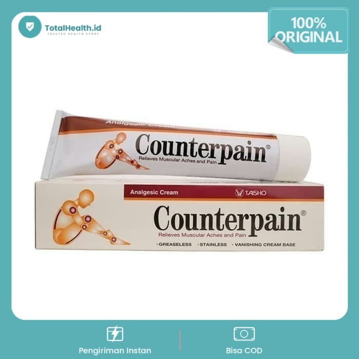 COUNTERPAIN CREAM 120 GRAM / Counterpain Cream 120 g / Counterpain besar